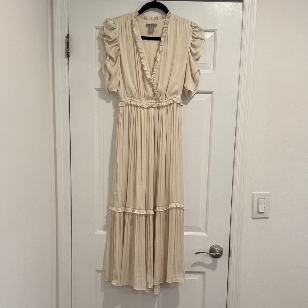 H&M flowy silky dress XXS fits like XS